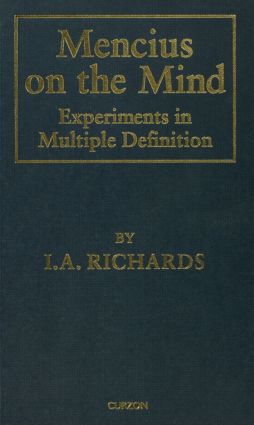 Mencius on the Mind