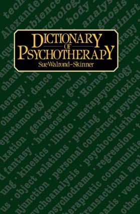 Dictionary of Psychotherapy