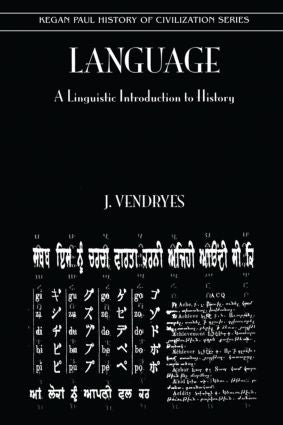 Language And Linguistic Introduction To History