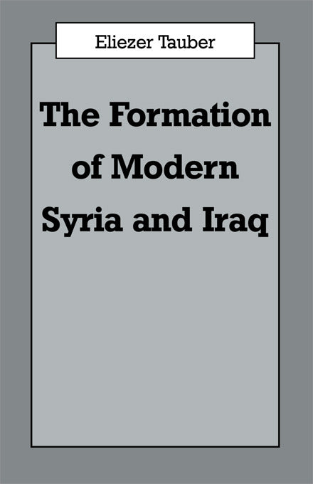 Formation of Modern Iraq and Syria