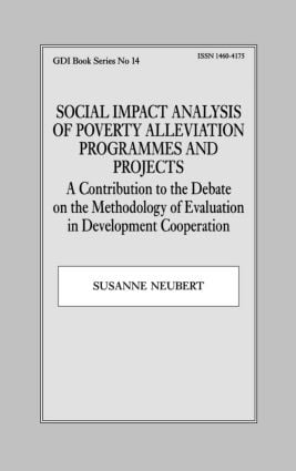 Social Impact Analysis of Poverty Alleviation Programmes and Projects