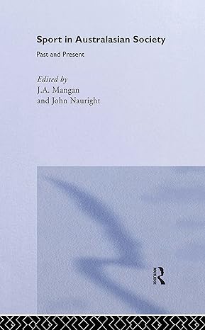 Sport in Australasian Society - Hardback