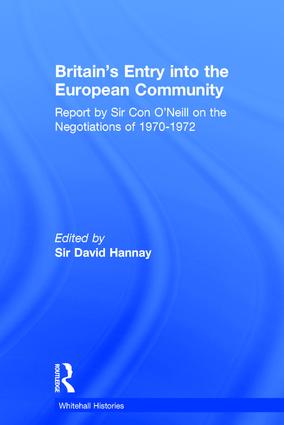 Britain's Entry into the European Community