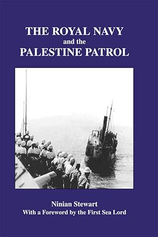 Royal Navy and the Palestine Patrol - Hardback