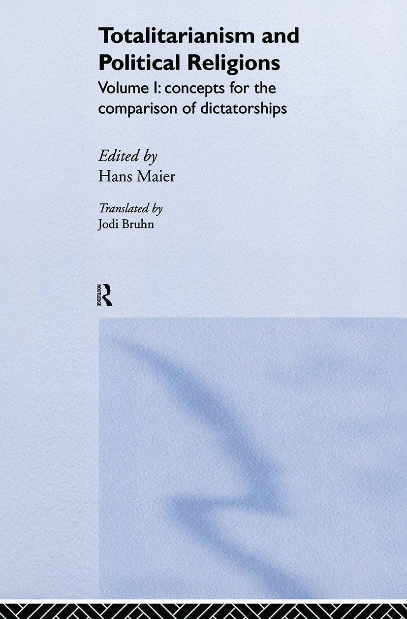 Totalitarianism and Political Religions, Volume 1