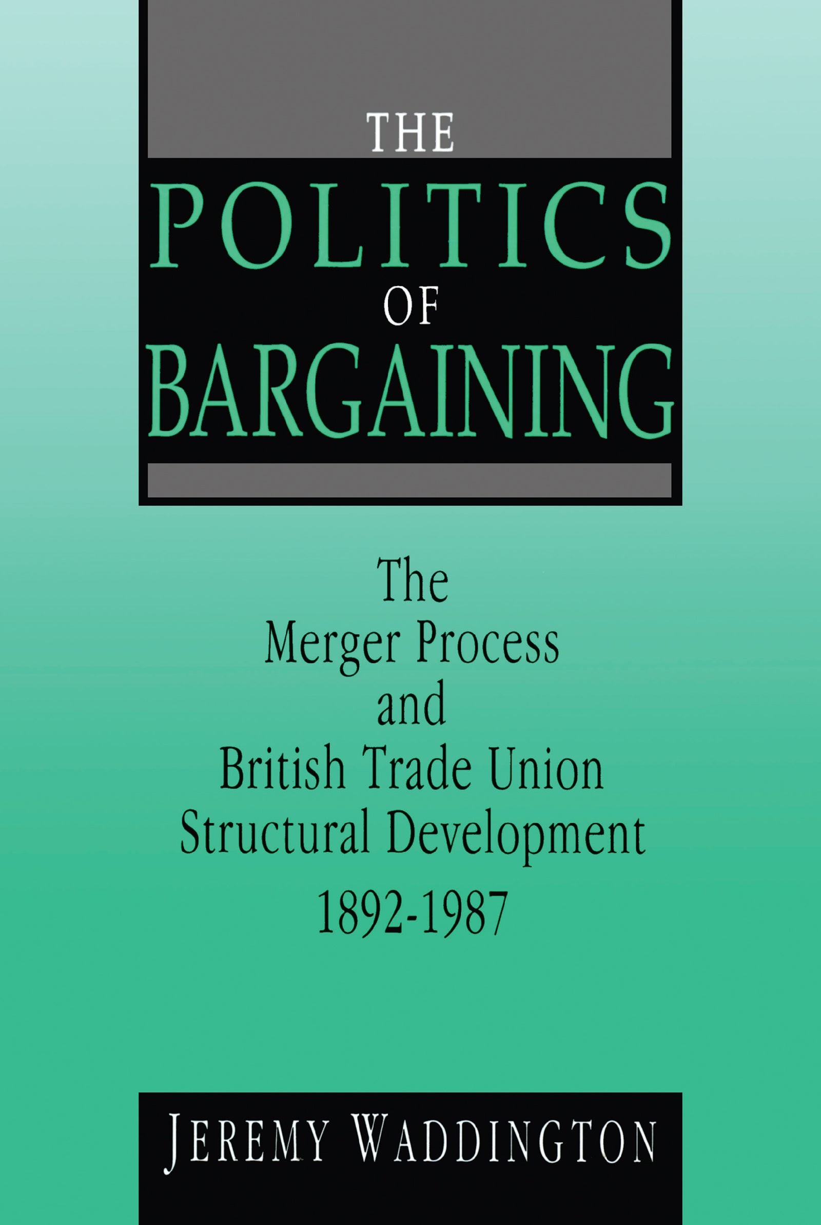 Politics of Bargaining