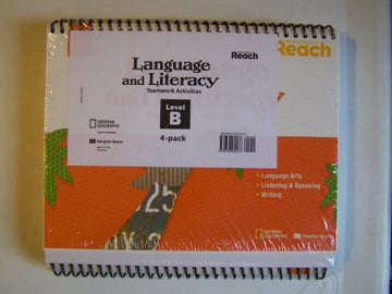 Reach B: Language and Literacy Teamwork Activities Flip Chart, 4-pack
