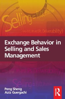Exchange Behavior in Selling and Sales Management