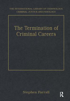 Termination of Criminal Careers