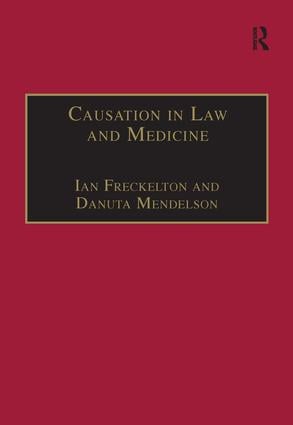 Causation in Law and Medicine
