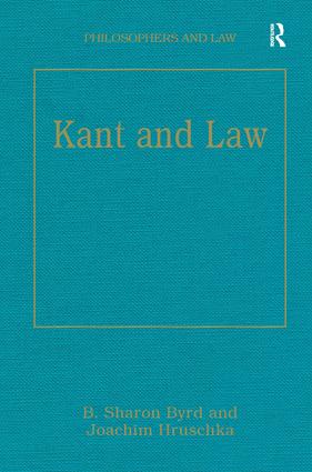 Kant and Law