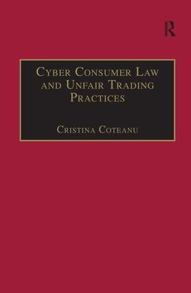 Cyber Consumer Law and Unfair Trading Practices