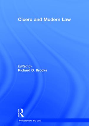 Cicero and Modern Law