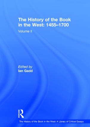 History of the Book in the West: 1455–1700
