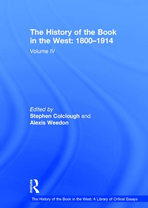 History of the Book in the West: 1800–1914