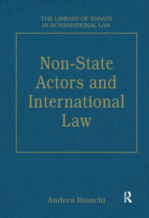 Non-State Actors and International Law