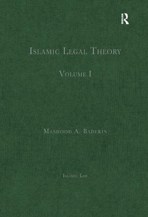 Islamic Legal Theory