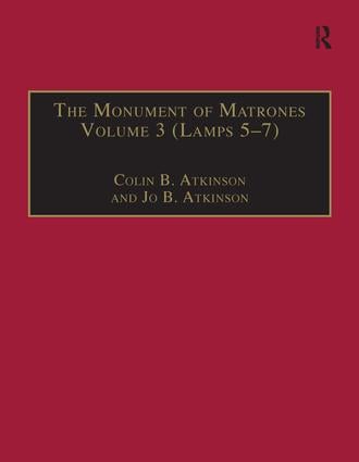 Monument of Matrones Volume 3 (Lamps 5–7)