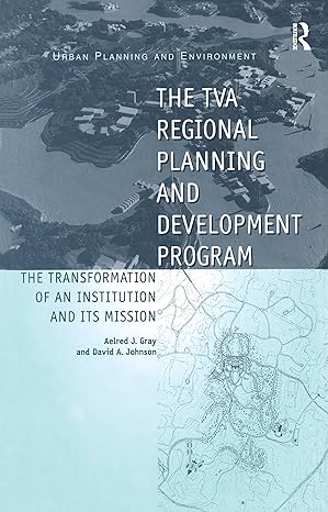 TVA Regional Planning and Development Program - Hardback
