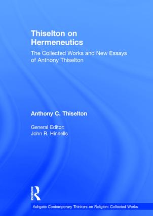 Thiselton on Hermeneutics