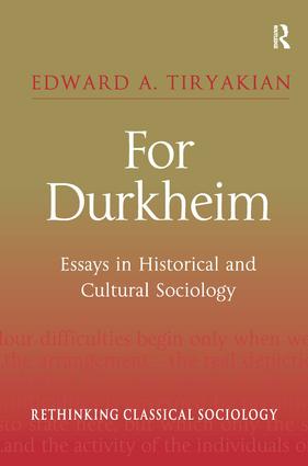 For Durkheim