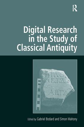 Digital Research in the Study of Classical Antiquity