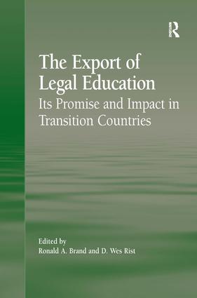 Export of Legal Education