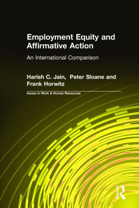 Employment Equity and Affirmative Action: An International Comparison