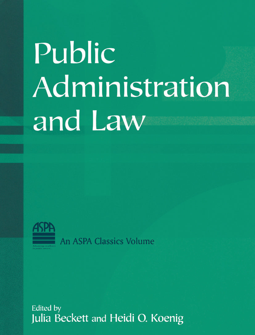 Public Administration and Law