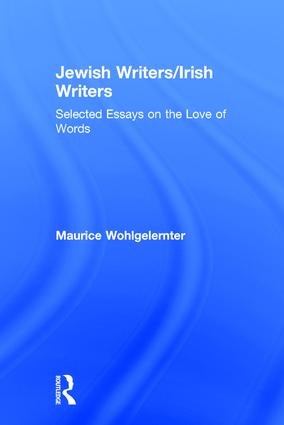 Jewish Writers/Irish Writers