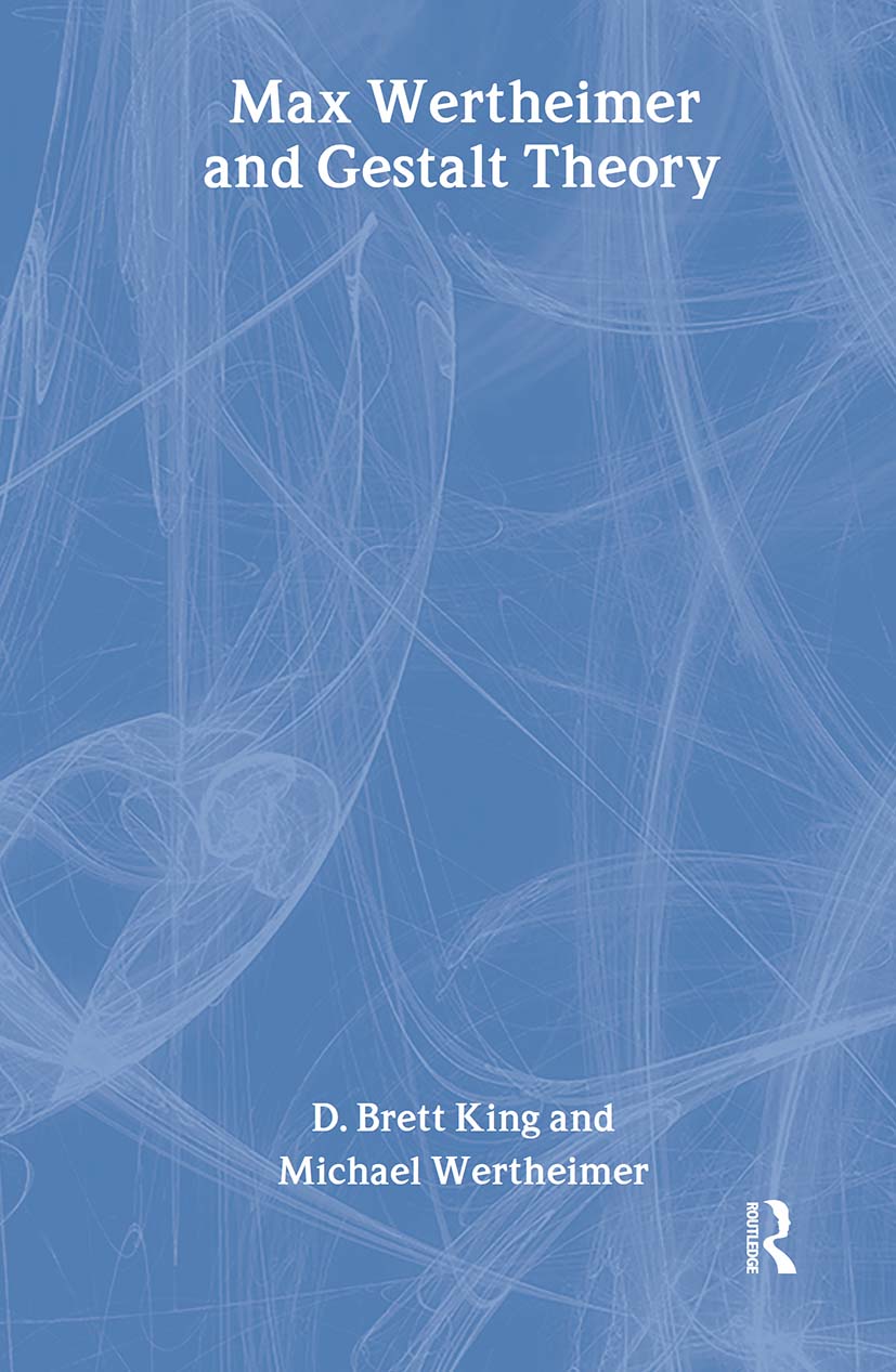 Max Wertheimer and Gestalt Theory