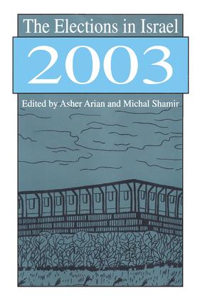 Elections in Israel 2003