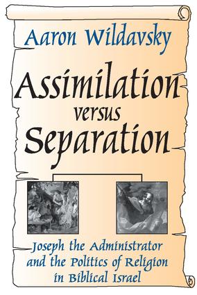 Assimilation Versus Separation - Paperback / softback