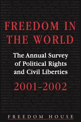 Freedom in the World: 2001-2002 - Paperback / softback