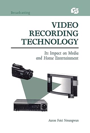 Video Recording Technology - Hardback