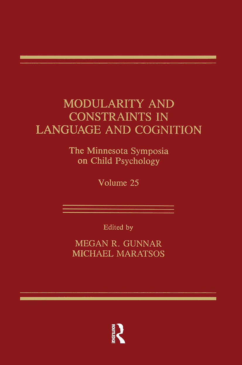 Modularity and Constraints in Language and Cognition