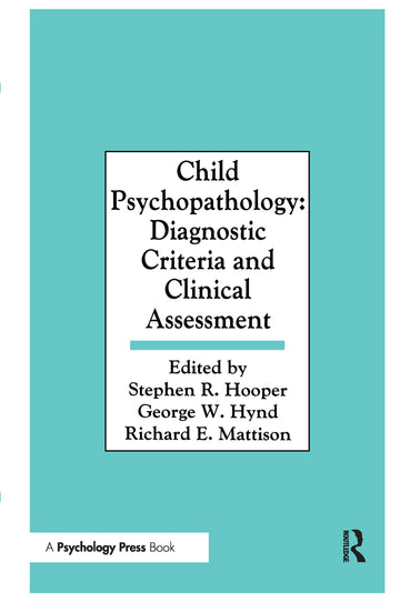 Child Psychopathology