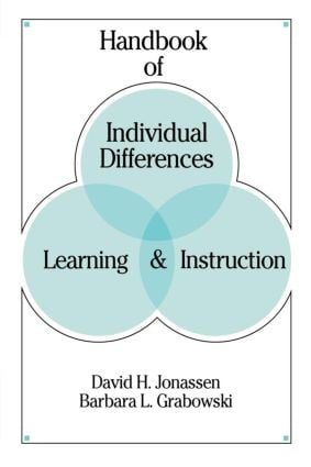 Handbook of Individual Differences, Learning, and Instruction