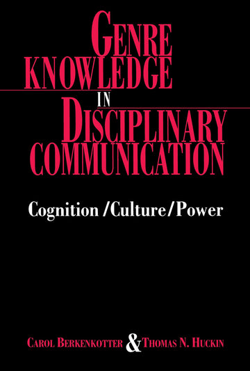Genre Knowledge in Disciplinary Communication