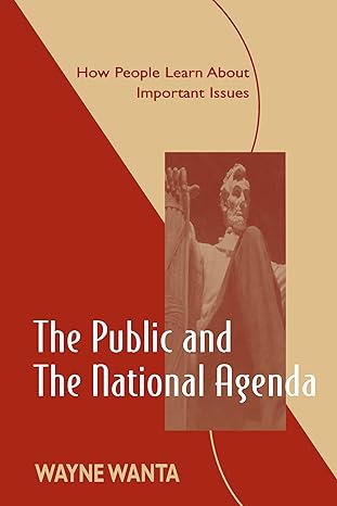 Public and the National Agenda - Hardback