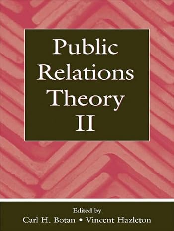 Public Relations Theory II - Hardback