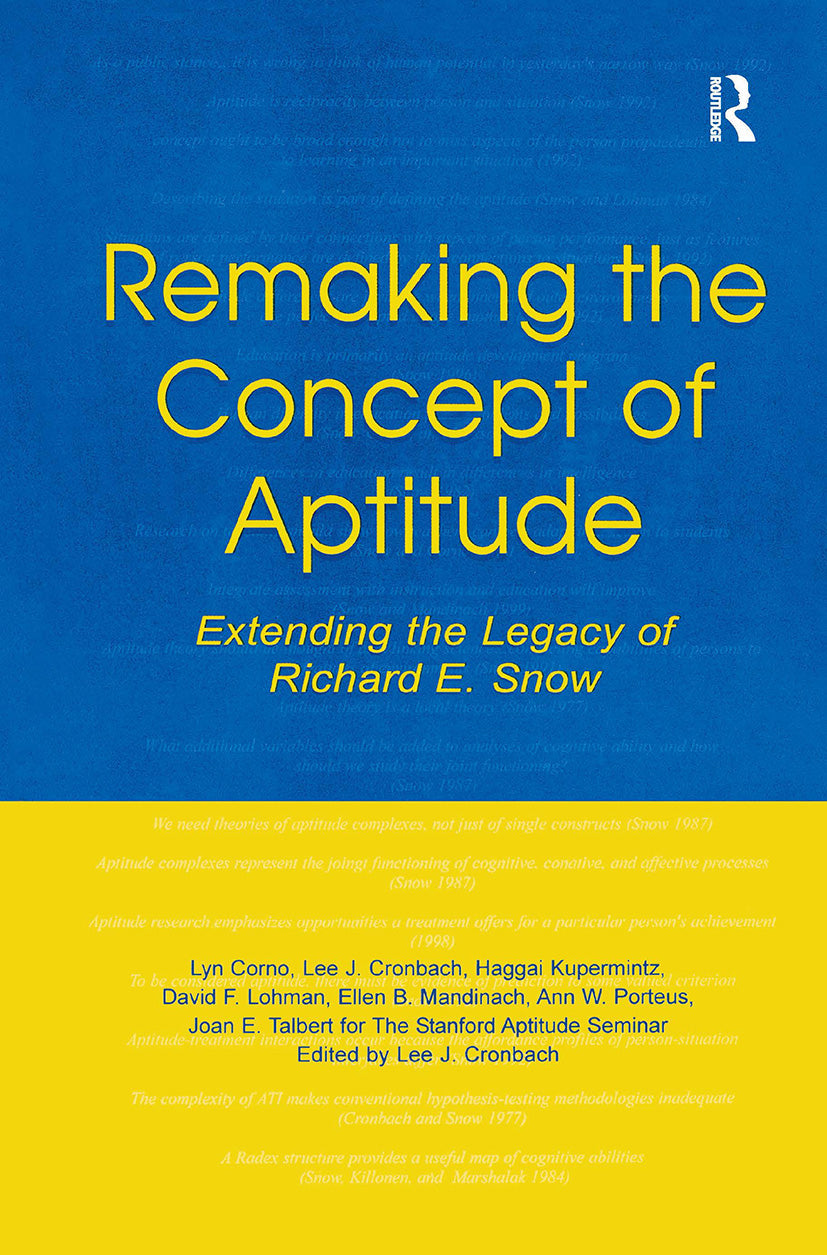 Remaking the Concept of Aptitude