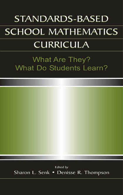 Standards-based School Mathematics Curricula
