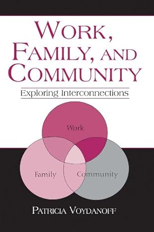 Work, Family, and Community - Hardback