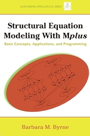 Structural Equation Modeling with Mplus - Hardback