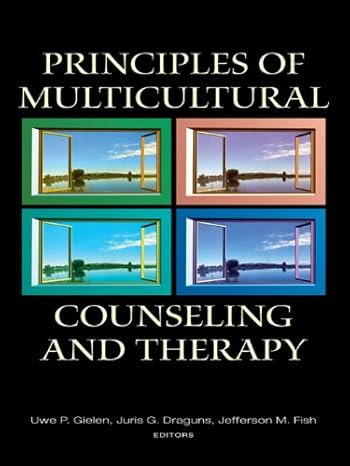 Principles of Multicultural Counseling and Therapy - Hardback