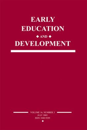 Early Education and Development