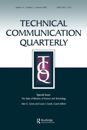 State of Rhetoric of Science and Technology