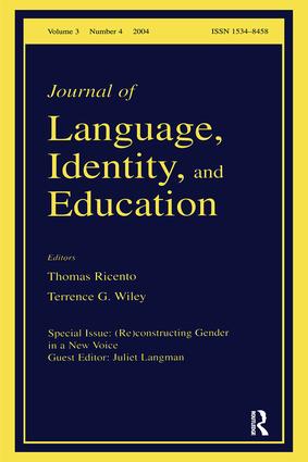 (Re)constructing Gender in a New Voice