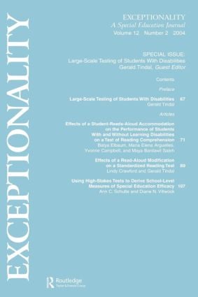 Large-scale Testing of Students With Disabilities